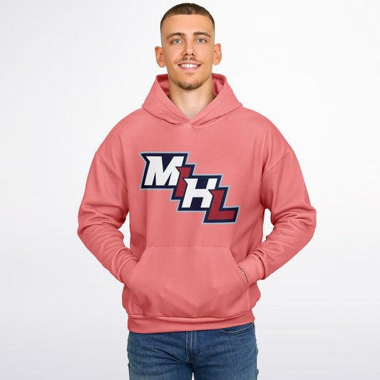 MIHL Heavyweight Oversized Hoodie - Pink
