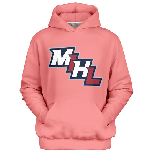MIHL Heavyweight Oversized Hoodie - Pink